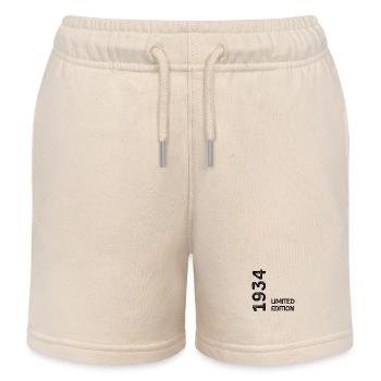 1934 limited edition - Short de jogging enfant bio Stanley/Stella - écru doux - Devant