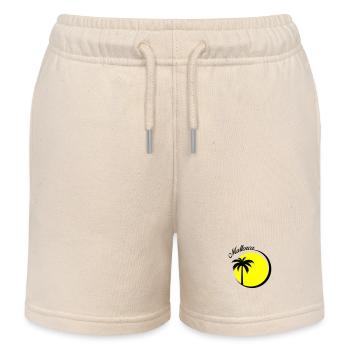 Majorque - Short de jogging enfant bio Stanley/Stella - écru doux - Devant