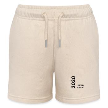 2020 limited edition - Short de jogging enfant bio Stanley/Stella - écru doux - Devant
