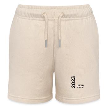 2023 limited edition - Short de jogging enfant bio Stanley/Stella - écru doux - Devant