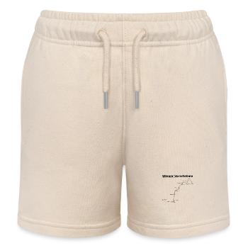 Wiener Vorortelinie - Kinder Organic Joggingshorts Mini Bolter von Stanley/Stella - Natur - Vorne
