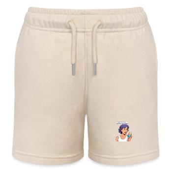 Coach de vie Siri - Short de jogging enfant bio Stanley/Stella - écru doux - Devant