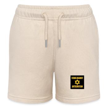 stand against antisemitism - Kinder Organic Joggingshorts Mini Bolter von Stanley/Stella - Natur - Vorne