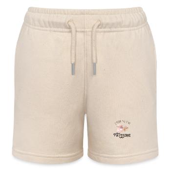 I Can't I Gebäck - Geschenkidee - Kinder Organic Joggingshorts Mini Bolter von Stanley/Stella - Natur - Vorne