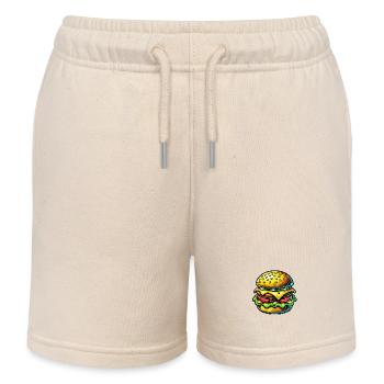 hamburger - Short de jogging enfant bio Stanley/Stella - écru doux - Devant