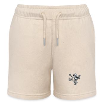 Skull Dancing - Kinder Organic Joggingshorts Mini Bolter von Stanley/Stella - Natur - Vorne