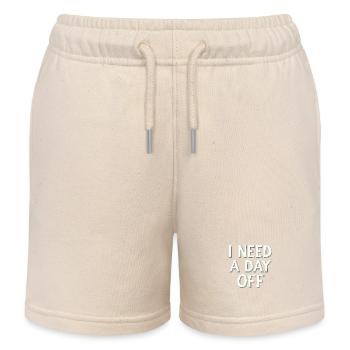 I Need A Day Off 11 - Kinder Organic Joggingshorts Mini Bolter von Stanley/Stella - Natur - Vorne