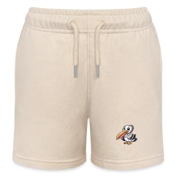 Pelican - Kids Organic Sweat Shorts by Stanley/Stella - soft Ecru - Front