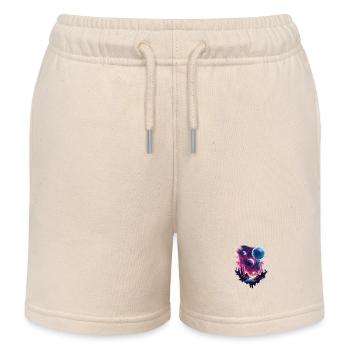 Reach for the Stars! - Kinder Organic Joggingshorts Mini Bolter von Stanley/Stella - Natur - Vorne
