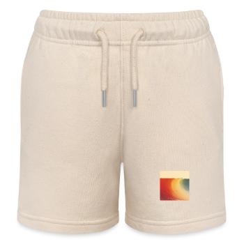 The perfect wave on your shirt. - Kids Organic Sweat Shorts by Stanley/Stella - soft Ecru - Front