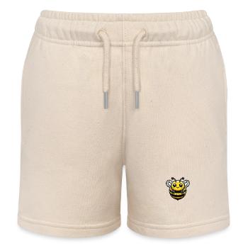 Bourdon - Short de jogging enfant bio Stanley/Stella - écru doux - Devant