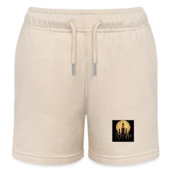 New York gold 2 - Kinder Organic Joggingshorts Mini Bolter von Stanley/Stella - Natur - Vorne