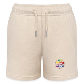Mein Kostüm ist in der Wäsche - Kinder Organic Joggingshorts Mini Bolter von Stanley/Stella - Natur - Vorne