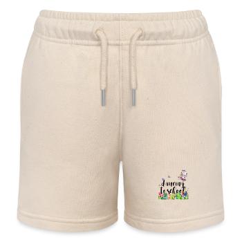 Einschulung erster Schultag Tanzen Ballett - Kinder Organic Joggingshorts Mini Bolter von Stanley/Stella - Natur - Vorne