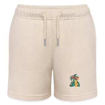 Kolibri Vogel Lustiger Sommer - Kinder Organic Joggingshorts Mini Bolter von Stanley/Stella - Natur - Vorne