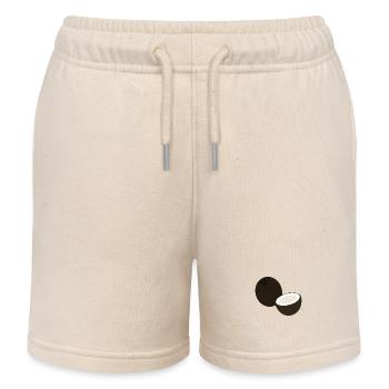 Coconut - Kids Organic Sweat Shorts by Stanley/Stella - soft Ecru - Front