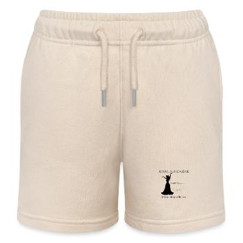 When I fart, I make glitter - Kids Organic Sweat Shorts by Stanley/Stella - soft Ecru - Front