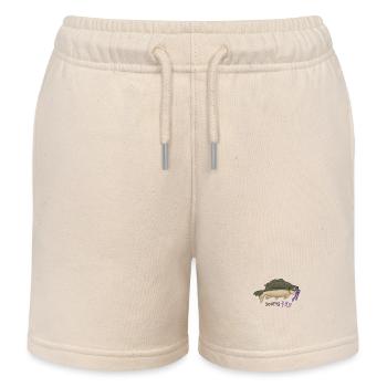Carpe - Short de jogging enfant bio Stanley/Stella - écru doux - Devant