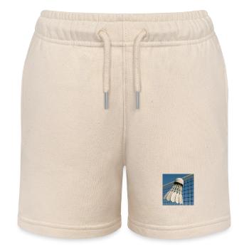 Sport - Badminton - Short de jogging enfant bio Stanley/Stella - écru doux - Devant