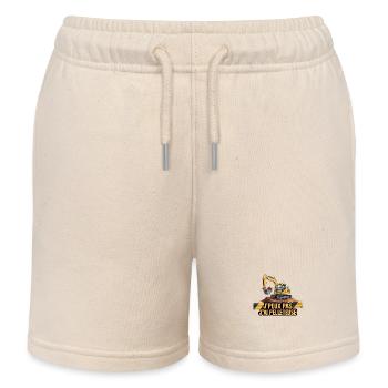 I can't I have an excavator - Kids Organic Sweat Shorts by Stanley/Stella - soft Ecru - Front