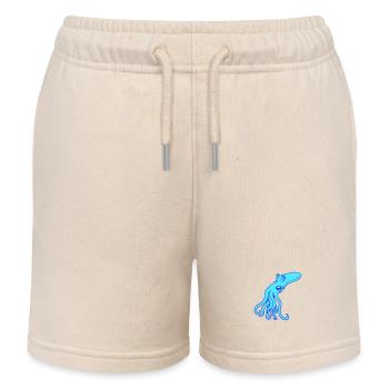 Oktopus Kraken Tintenfisch Kopffüßer Riesenkalmar - Kinder Organic Joggingshorts Mini Bolter von Stanley/Stella - Natur - Vorne