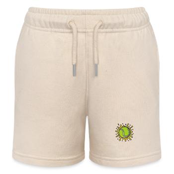tennisball klecks - Kinder Organic Joggingshorts Mini Bolter von Stanley/Stella - Natur - Vorne