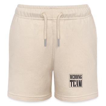 Équipe de mariage Hochzeit - Short de jogging enfant bio Stanley/Stella - écru doux - Devant
