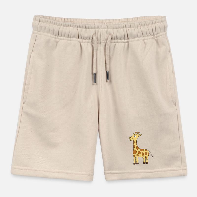 Giraffe Kinder Organic Joggingshorts Mini Bolter von Stanley/Stella
