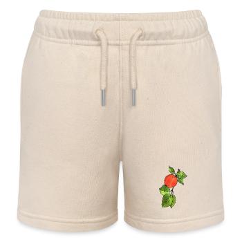 Apple - Kids Organic Sweat Shorts by Stanley/Stella - soft Ecru - Front
