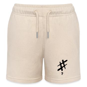 #? - Kinder Organic Joggingshorts Mini Bolter von Stanley/Stella - Natur - Vorne