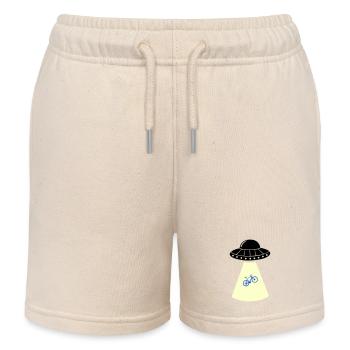 ufo fahrrad - Kinder Organic Joggingshorts Mini Bolter von Stanley/Stella - Natur - Vorne