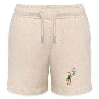 Back to School - Kinder Organic Joggingshorts Mini Bolter von Stanley/Stella - Natur - Vorne