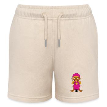 Aus dem Weg - Kinder Organic Joggingshorts Mini Bolter von Stanley/Stella - Natur - Vorne