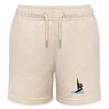 Windsurfen / Windsurfer / Windsurf / Windsurfing - Kinder Organic Joggingshorts Mini Bolter von Stanley/Stella - Natur - Vorne