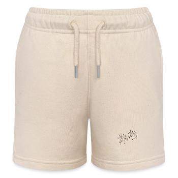 Feux d’artifice - Short de jogging enfant bio Stanley/Stella - écru doux - Devant