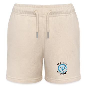 Hors des yeux, hors de sens - Short de jogging enfant bio Stanley/Stella - écru doux - Devant
