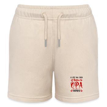 Es gibt nur einen besten Opa - Meinen! Enkelkind - Kinder Organic Joggingshorts Mini Bolter von Stanley/Stella - Natur - Vorne