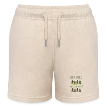 der wald ist doch genug - Kinder Organic Joggingshorts Mini Bolter von Stanley/Stella - Natur - Vorne