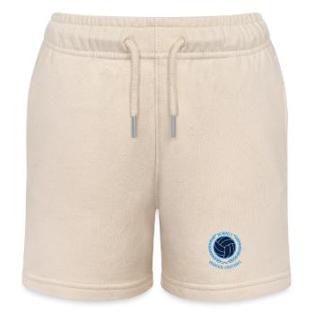Contre le football moderne - Short de jogging enfant bio Stanley/Stella - écru doux - Devant