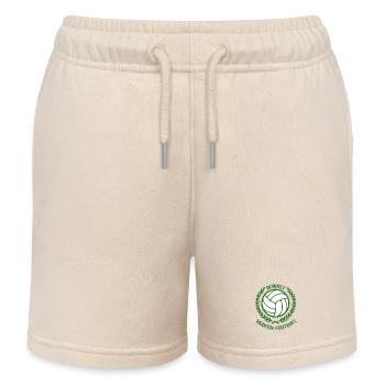 Contre le football moderne - Short de jogging enfant bio Stanley/Stella - écru doux - Devant