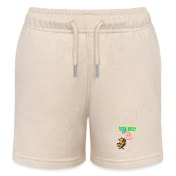 Gaming-Modus Katze Nicht Nerven Design zocken  - Kinder Organic Joggingshorts Mini Bolter von Stanley/Stella - Natur - Vorne