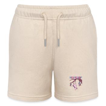 Be Different Einhorn - Kinder Organic Joggingshorts Mini Bolter von Stanley/Stella - Natur - Vorne