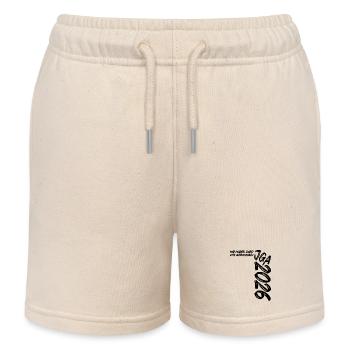 Jga 2026 - Wir waren dabei - Bitte unterschreiben! - Kinder Organic Joggingshorts Mini Bolter von Stanley/Stella - Natur - Vorne