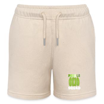 Cornichon concombre - Short de jogging enfant bio Stanley/Stella - écru doux - Devant