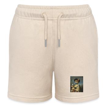 Catleen - Kinder Organic Joggingshorts Mini Bolter von Stanley/Stella - Natur - Vorne