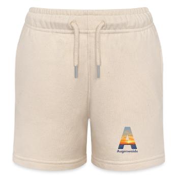 Augenweide - Wortschätze, vergessene Wörter - Kinder Organic Joggingshorts Mini Bolter von Stanley/Stella - Natur - Vorne