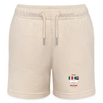  Mexico vs South Africa Football Score Card - Short de jogging enfant bio Stanley/Stella - écru doux - Devant