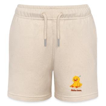 Ente Akku leer - Kinder Organic Joggingshorts Mini Bolter von Stanley/Stella - Natur - Vorne