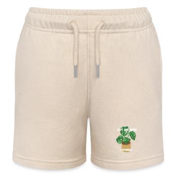 Nur noch eine Pflanze – ich verspreche es - Kinder Organic Joggingshorts Mini Bolter von Stanley/Stella - Natur - Vorne