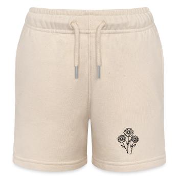 Gänseblümchen - Kinder Organic Joggingshorts Mini Bolter von Stanley/Stella - Natur - Vorne